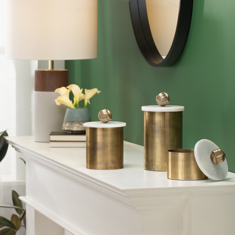 House of Hampton® Ribbed Kitchen Canister & Reviews Wayfair